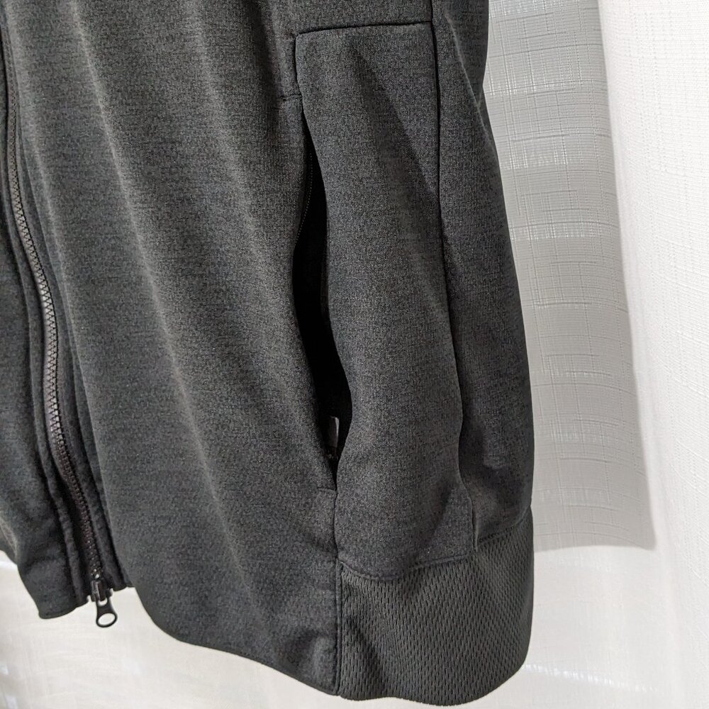 Adidas Mens Full Zip Long Sleeve Running Carrera Black  Jacket Sz Large - Picture 6 of 12